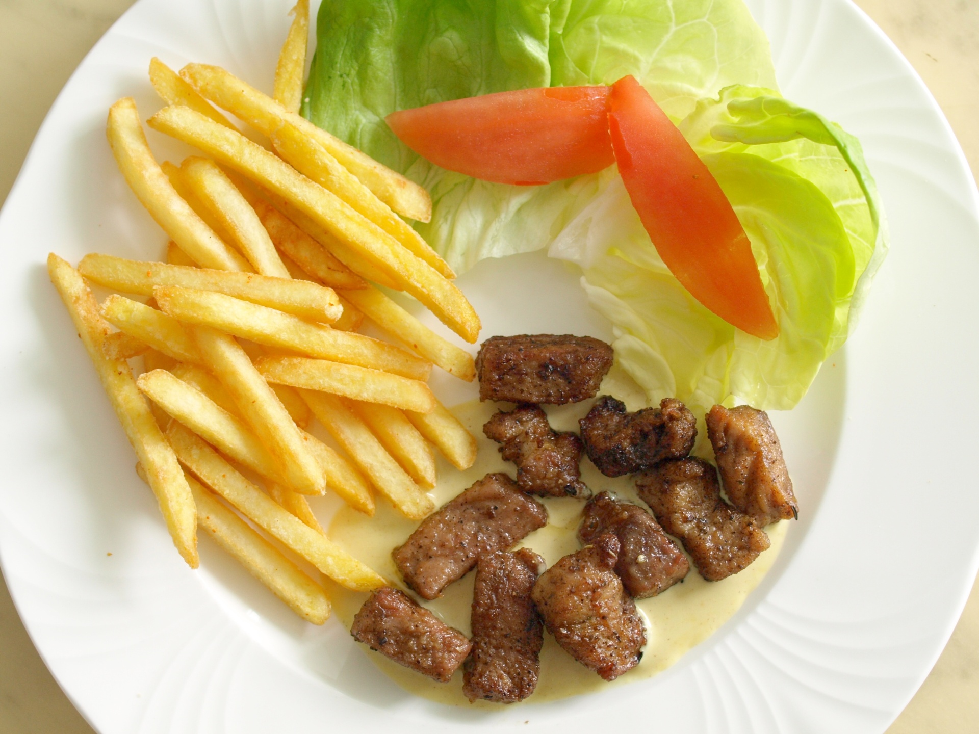 Sautiertes Schweinefleisch