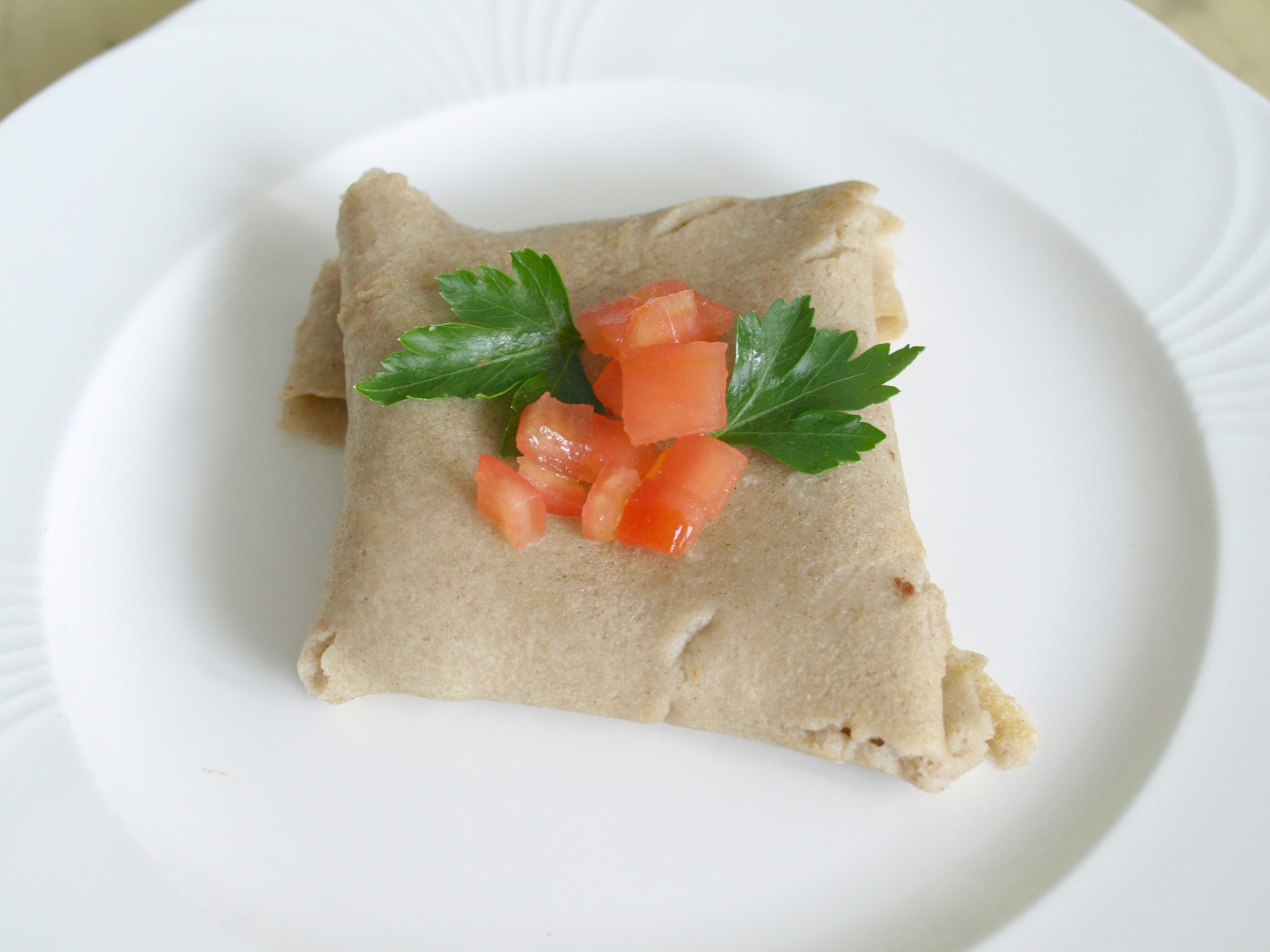 Gefllte Buchweizenpfannkuchen