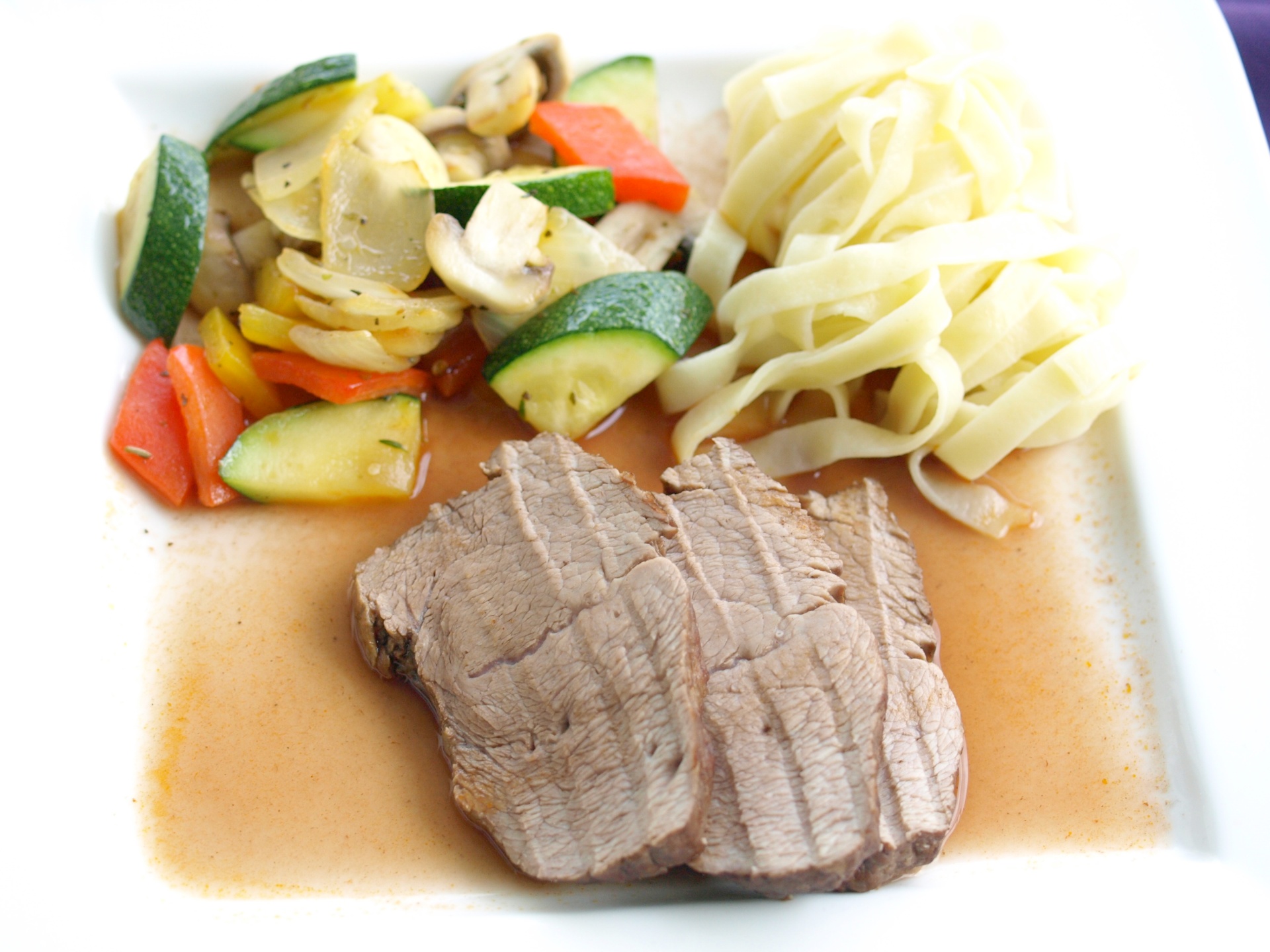 Geschmortes Schulterfilet vom Kalb
