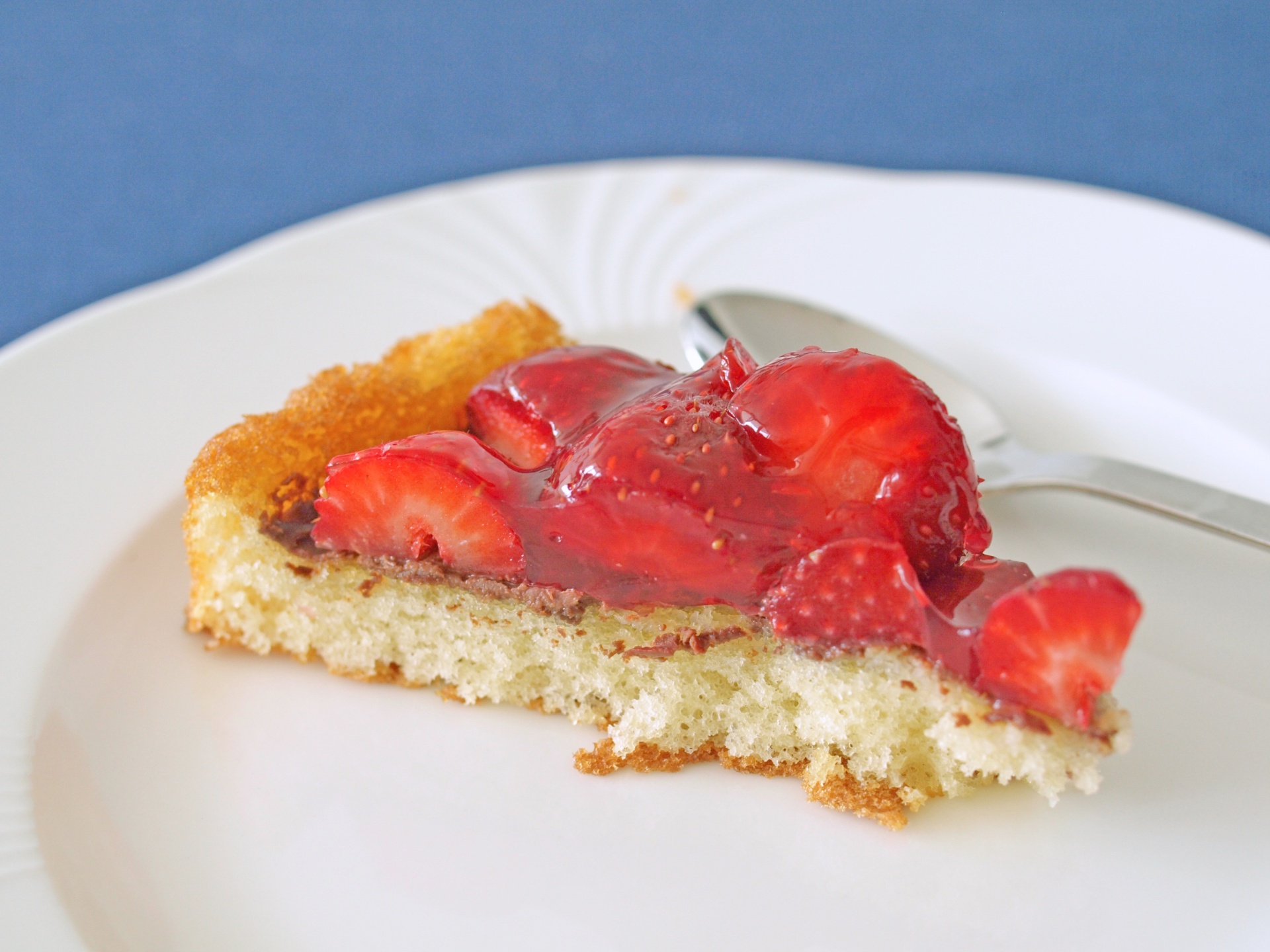 Erdbeerkuchen