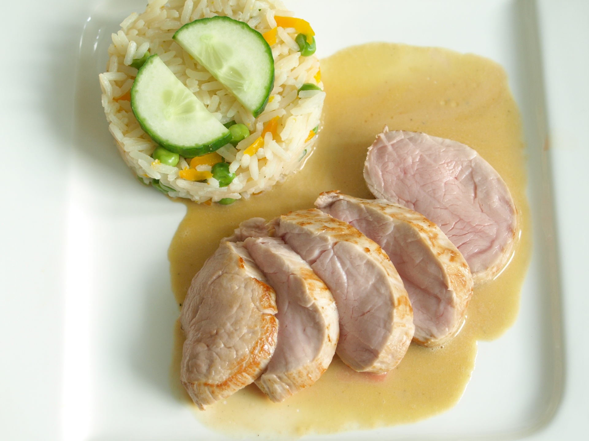 Schweinefilet aus dem Backofen