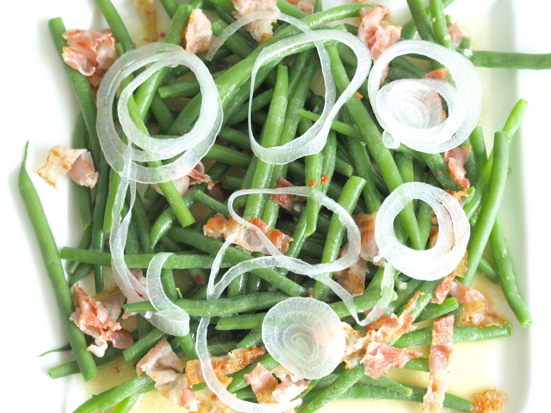 Mediterraner Bohnensalat