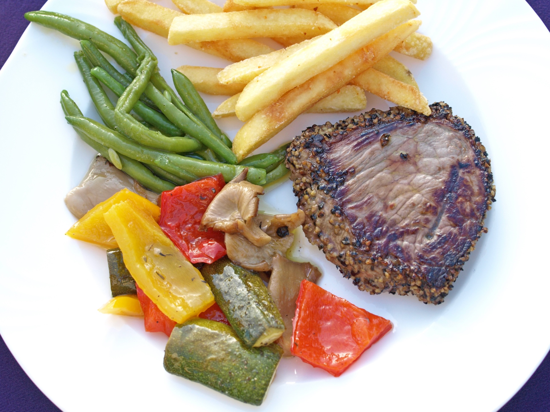 Hftsteak mit Zitronenpfeffer