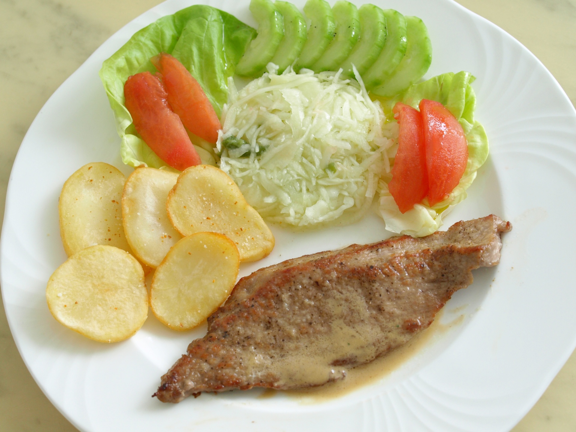 Naturschnitzel vom Kalb