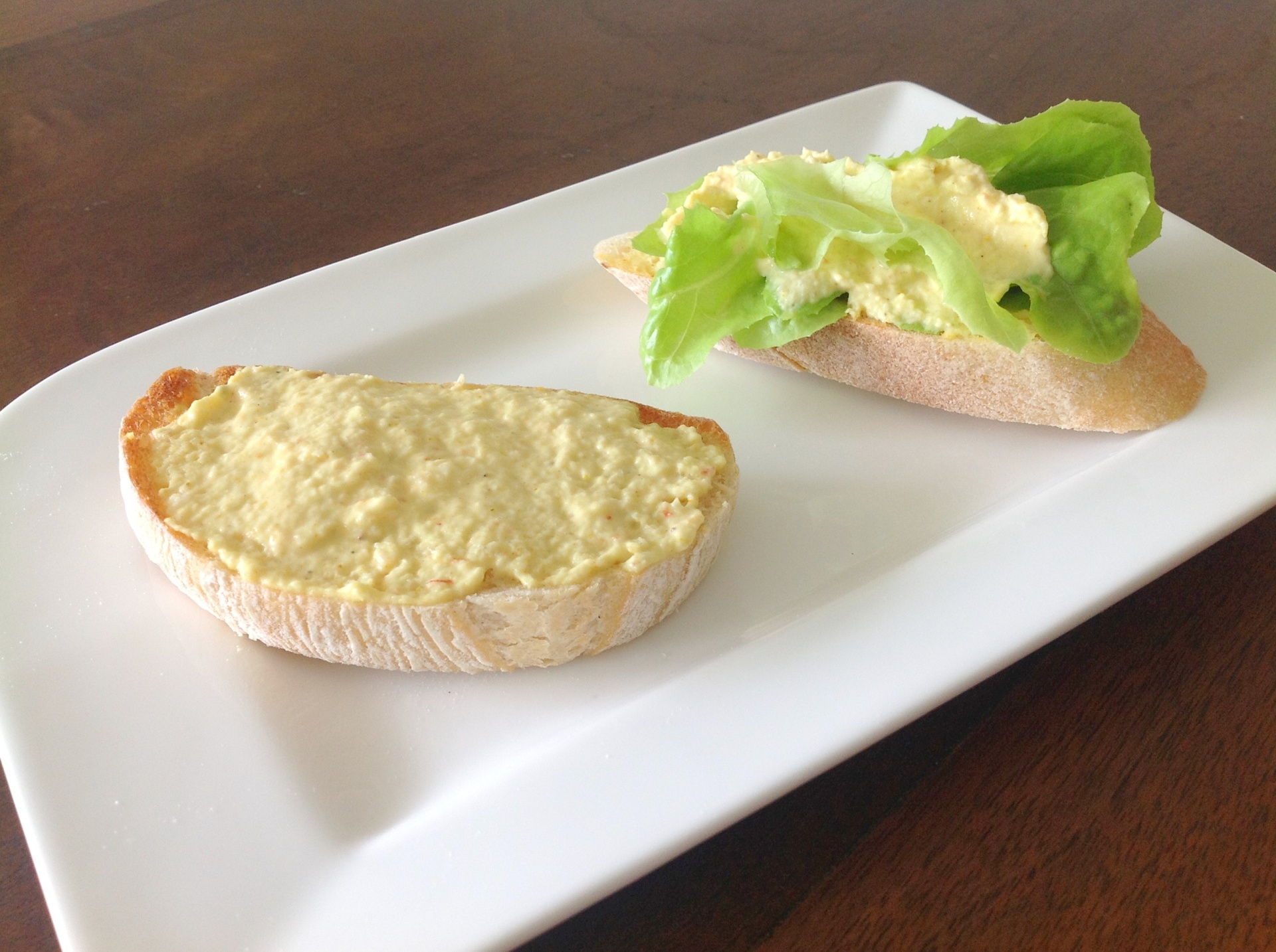 Crostini mit Krabbencreme