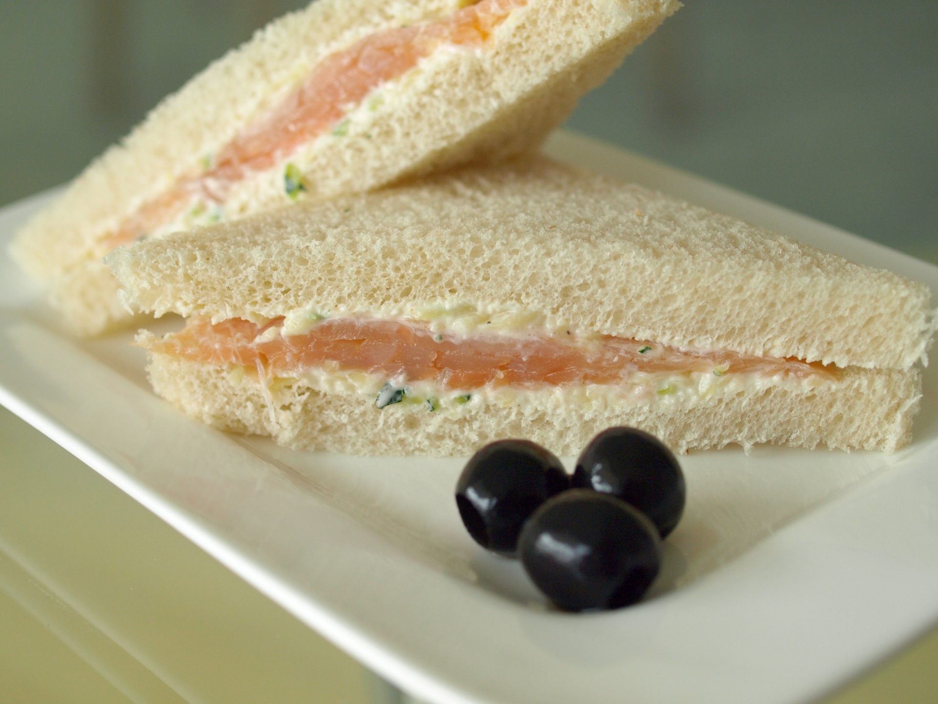 Tramezzini mit Rucherlachs
