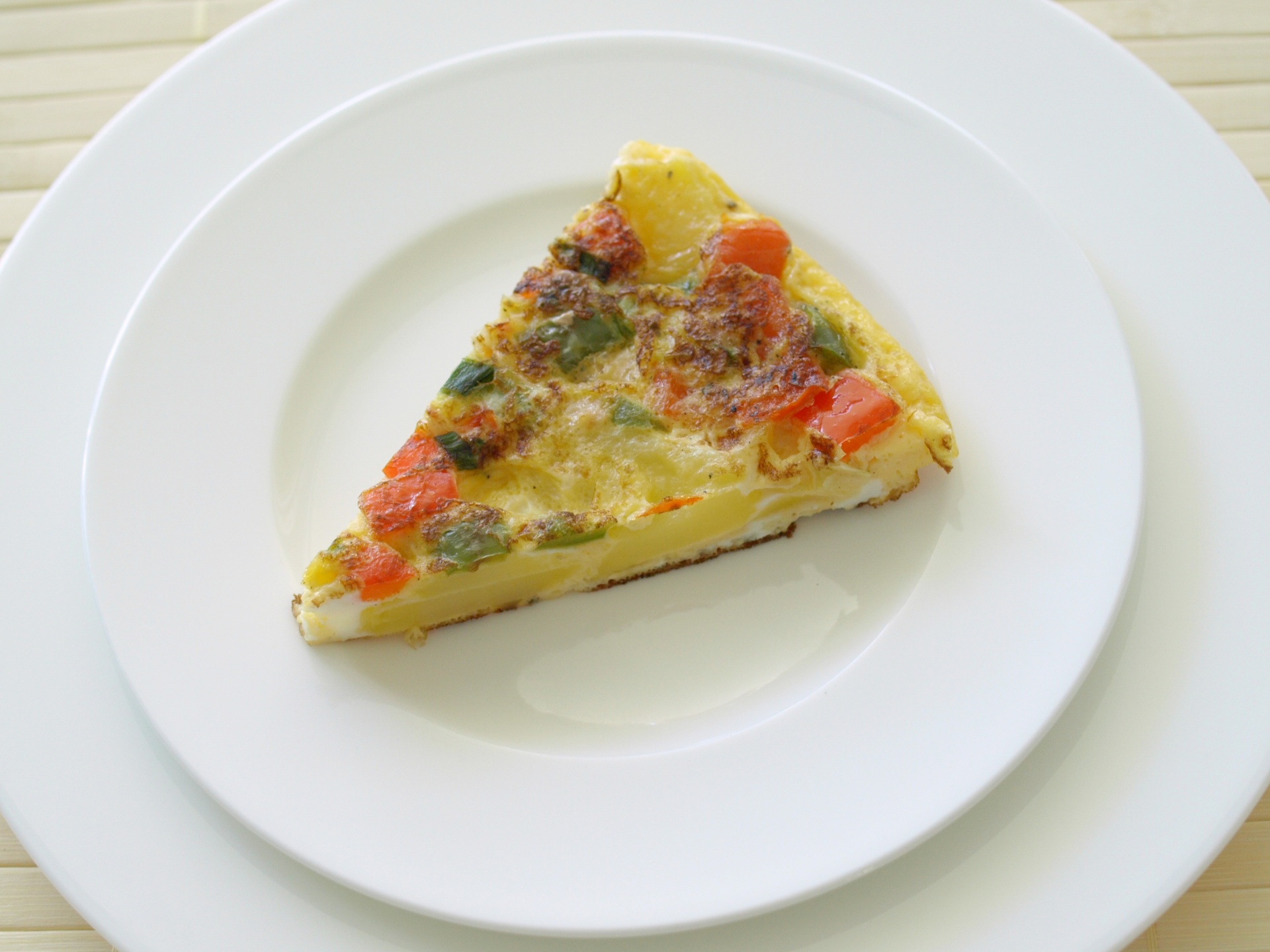 Spanisches Kartoffelomelett