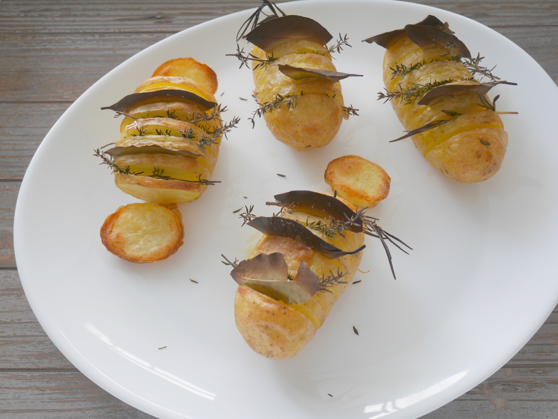 Mediterrane Fcherkartoffeln