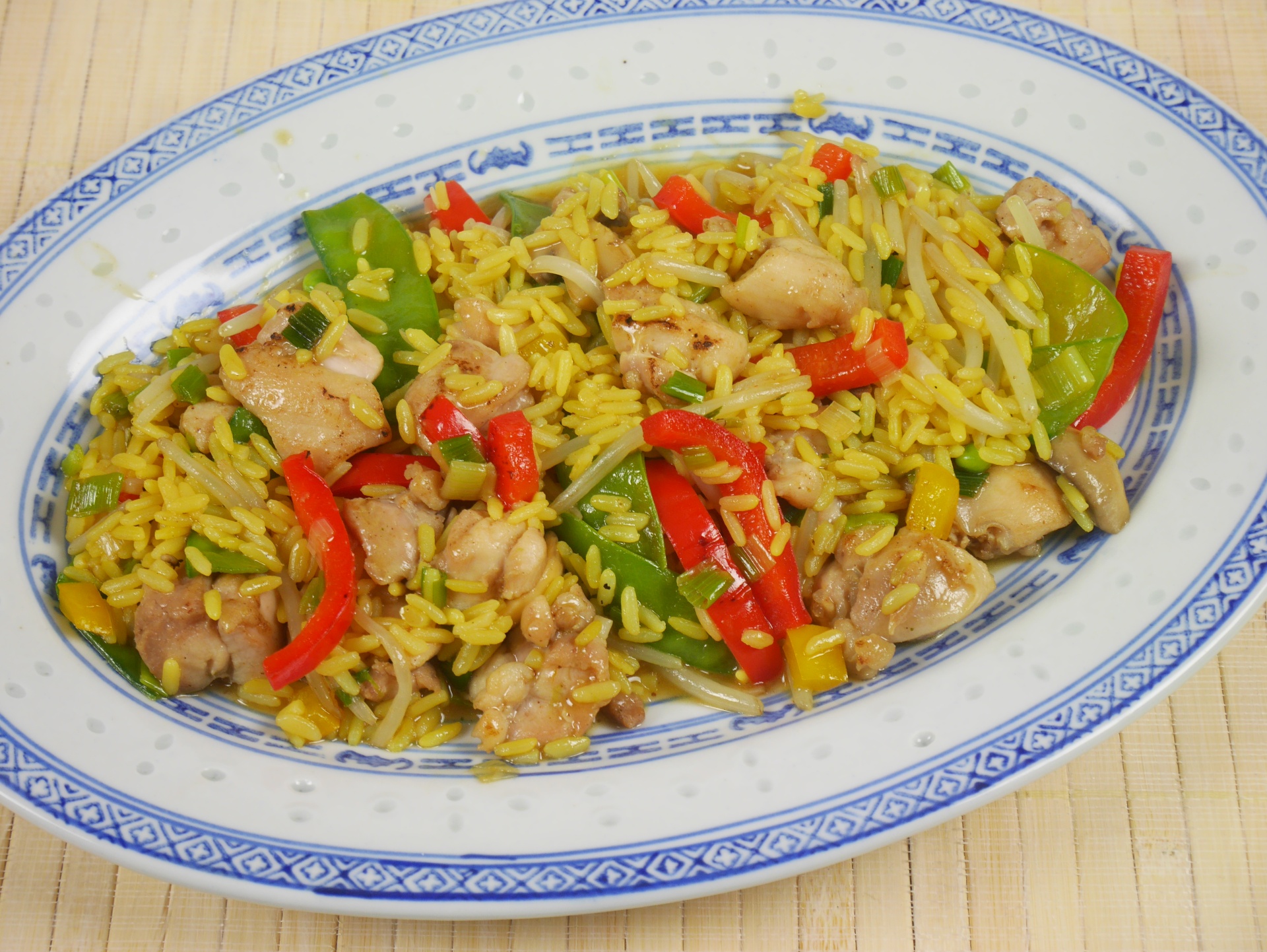 Asiatischer Hhnchenreis