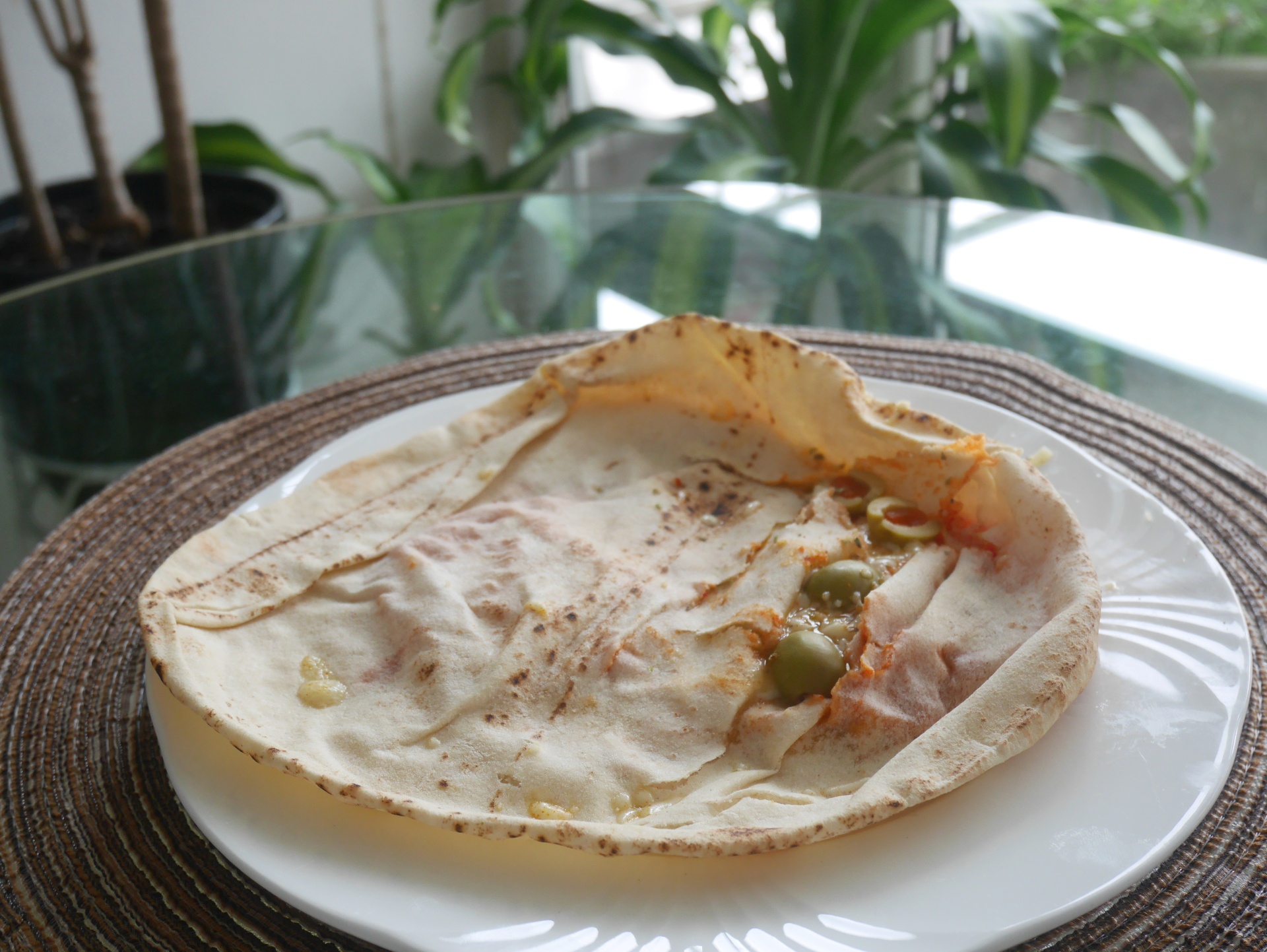 Geflltes Arabisches Fladenbrot (1)