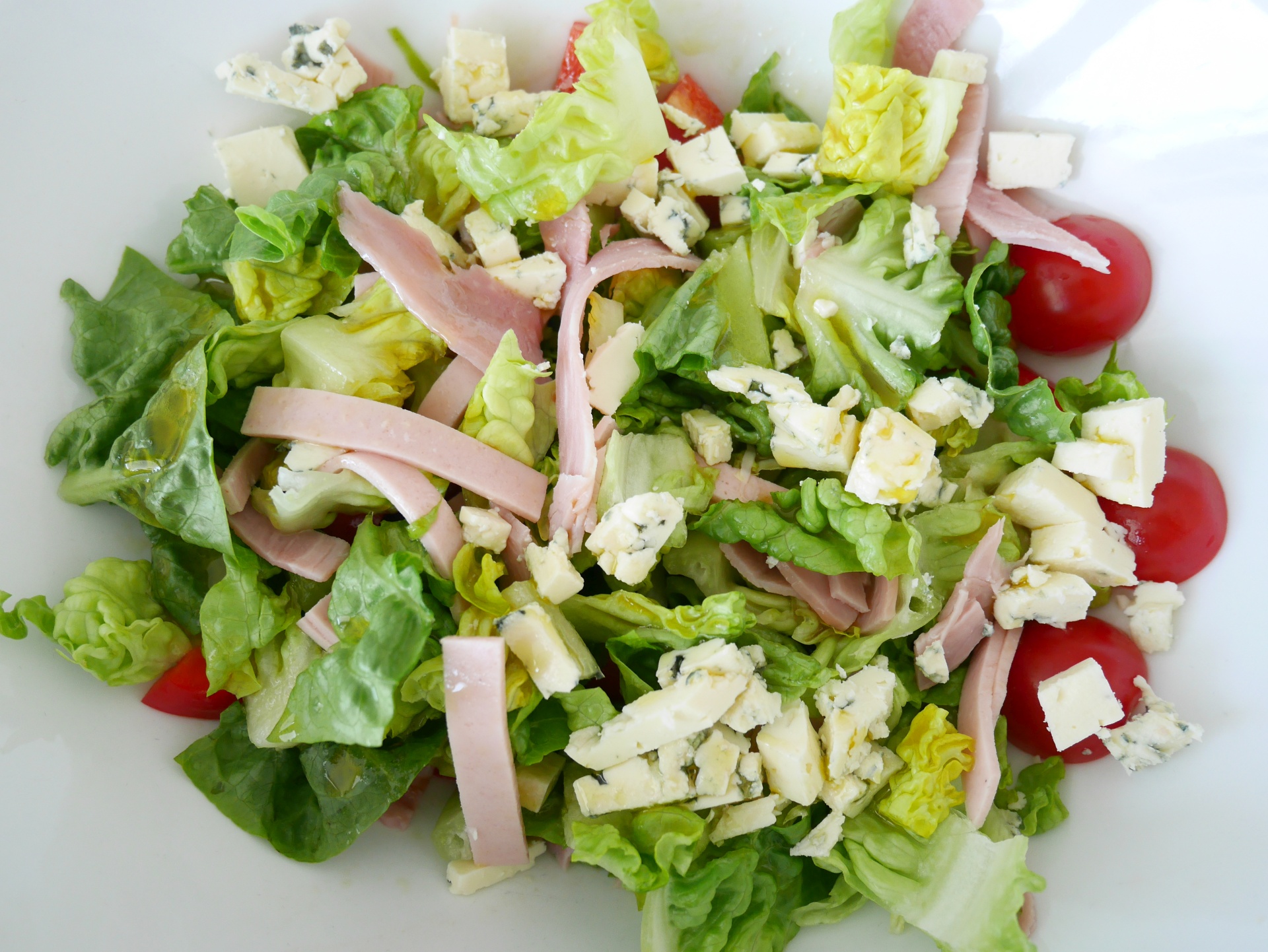 Gemischter Salat mit Roquefort
