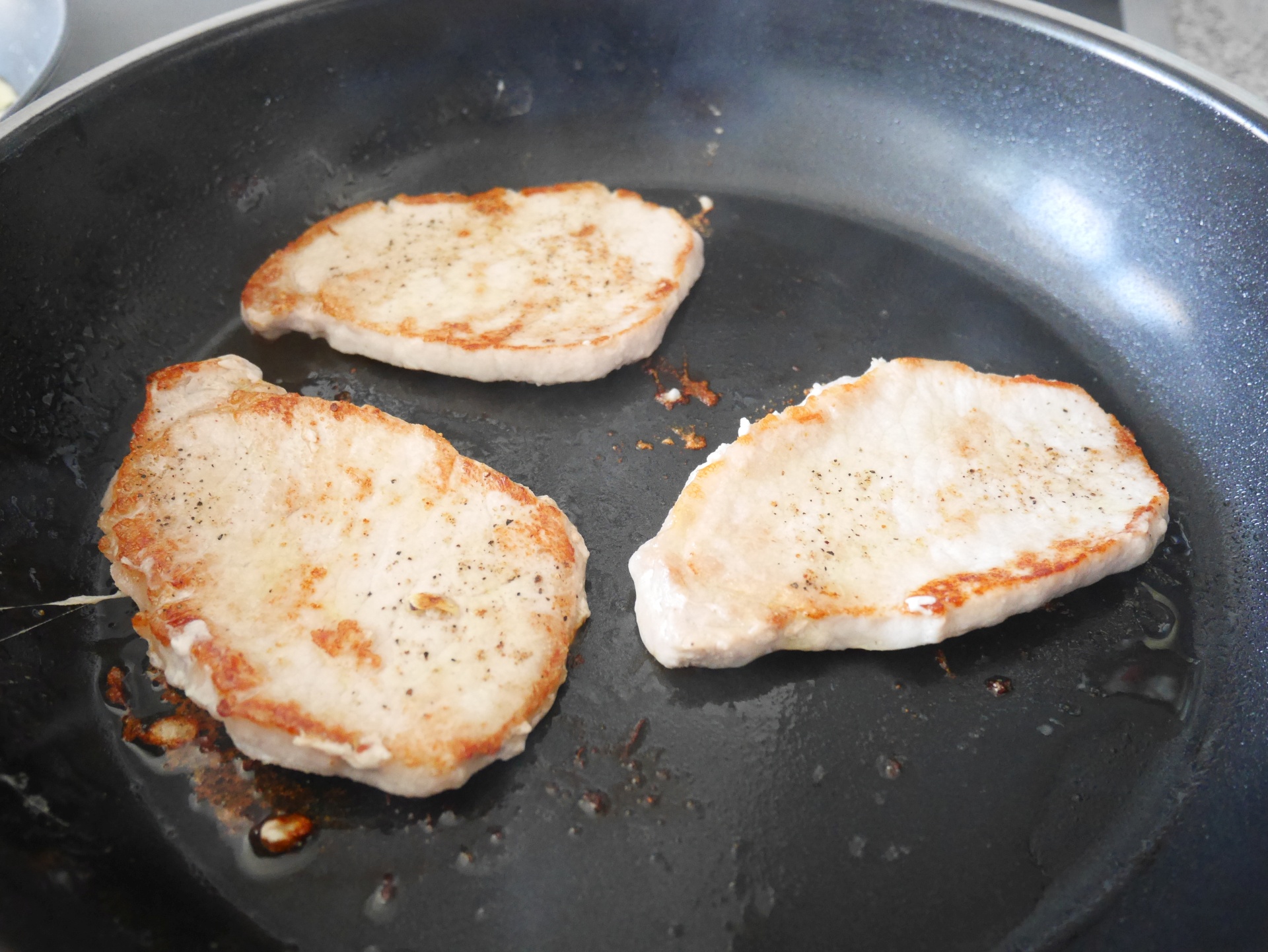 Steaks aus dem Schweinelachs