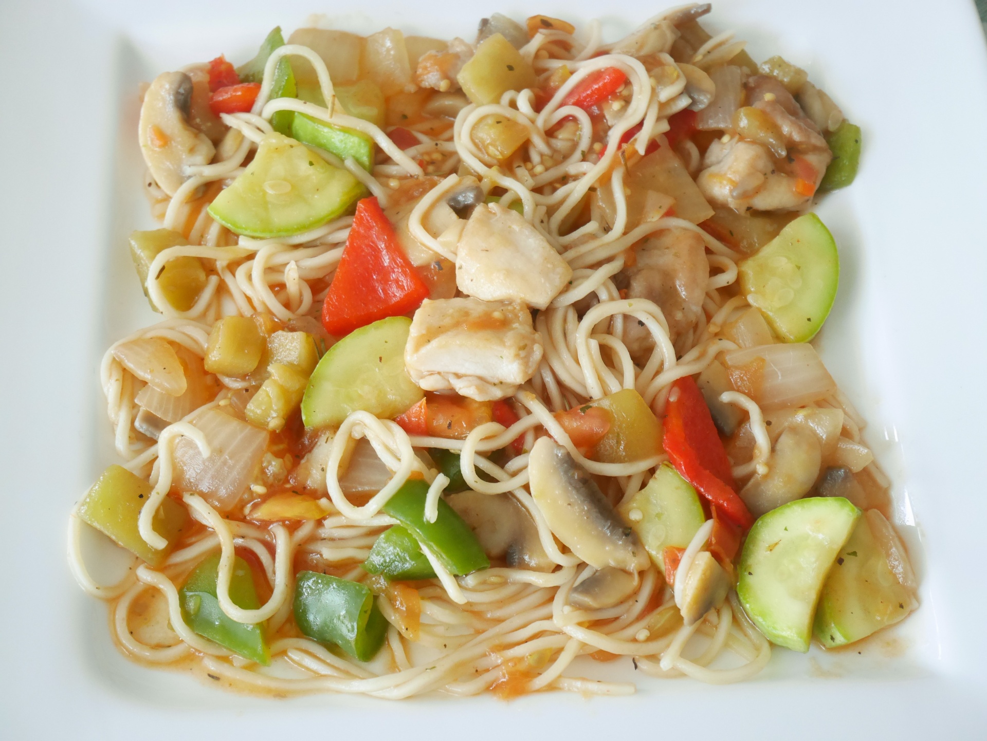 Ratatouille aus dem Wok