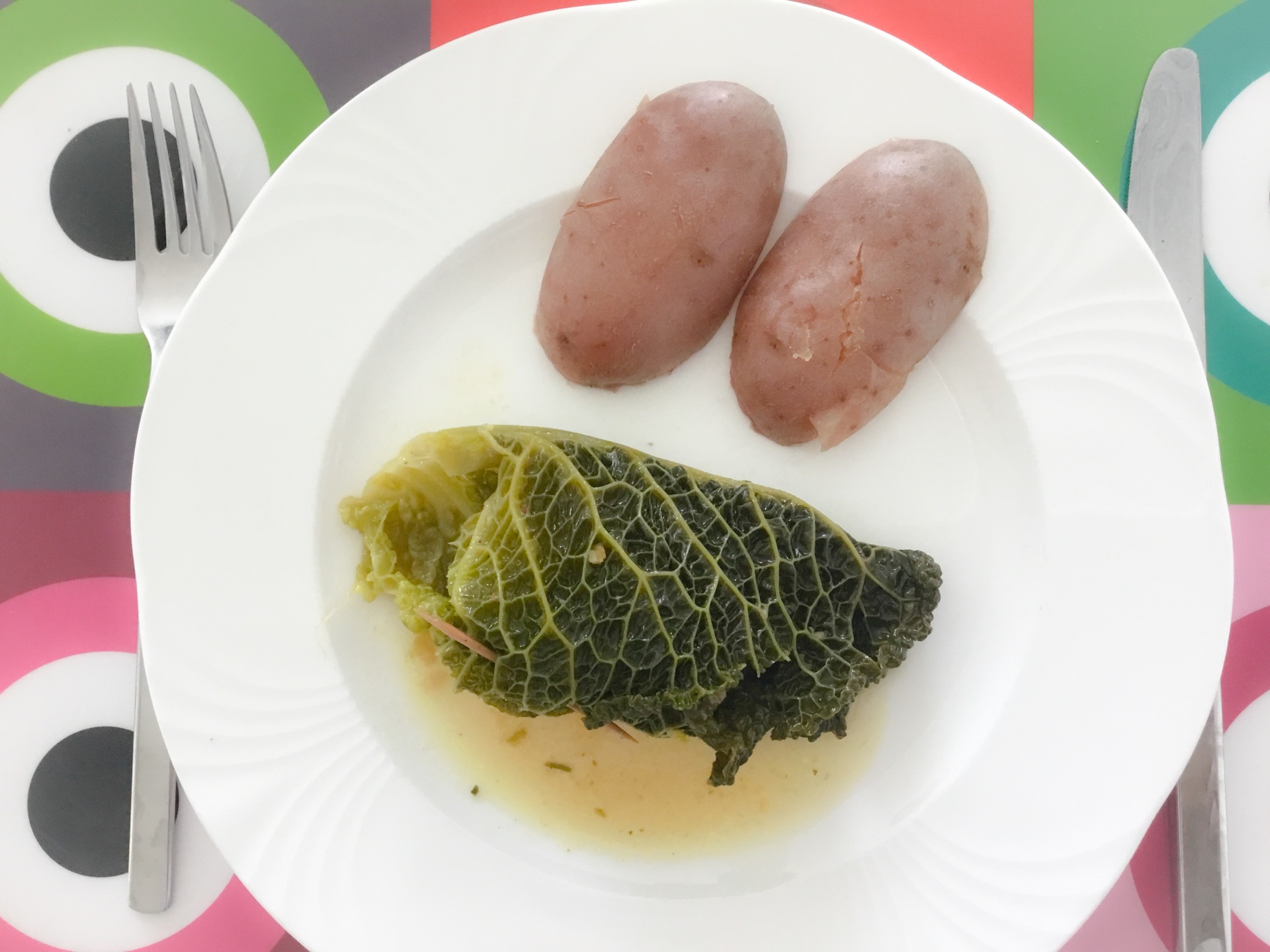 Wirsingrouladen mit Hackfleisch