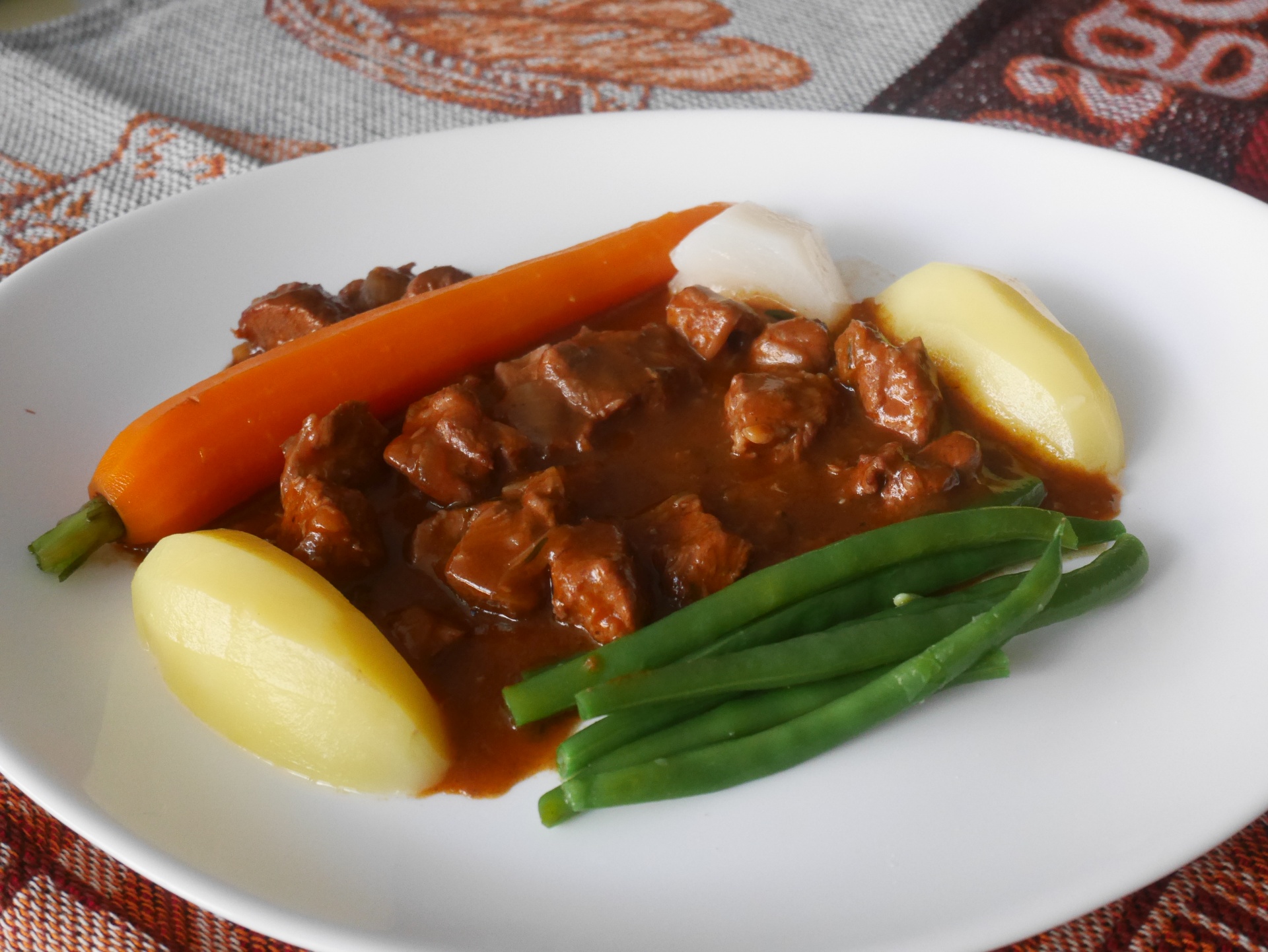 Lammragout mit Gemse