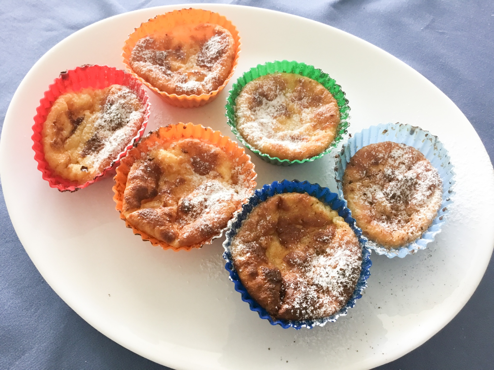 Milchtrtchen [Queijadas de leite]
