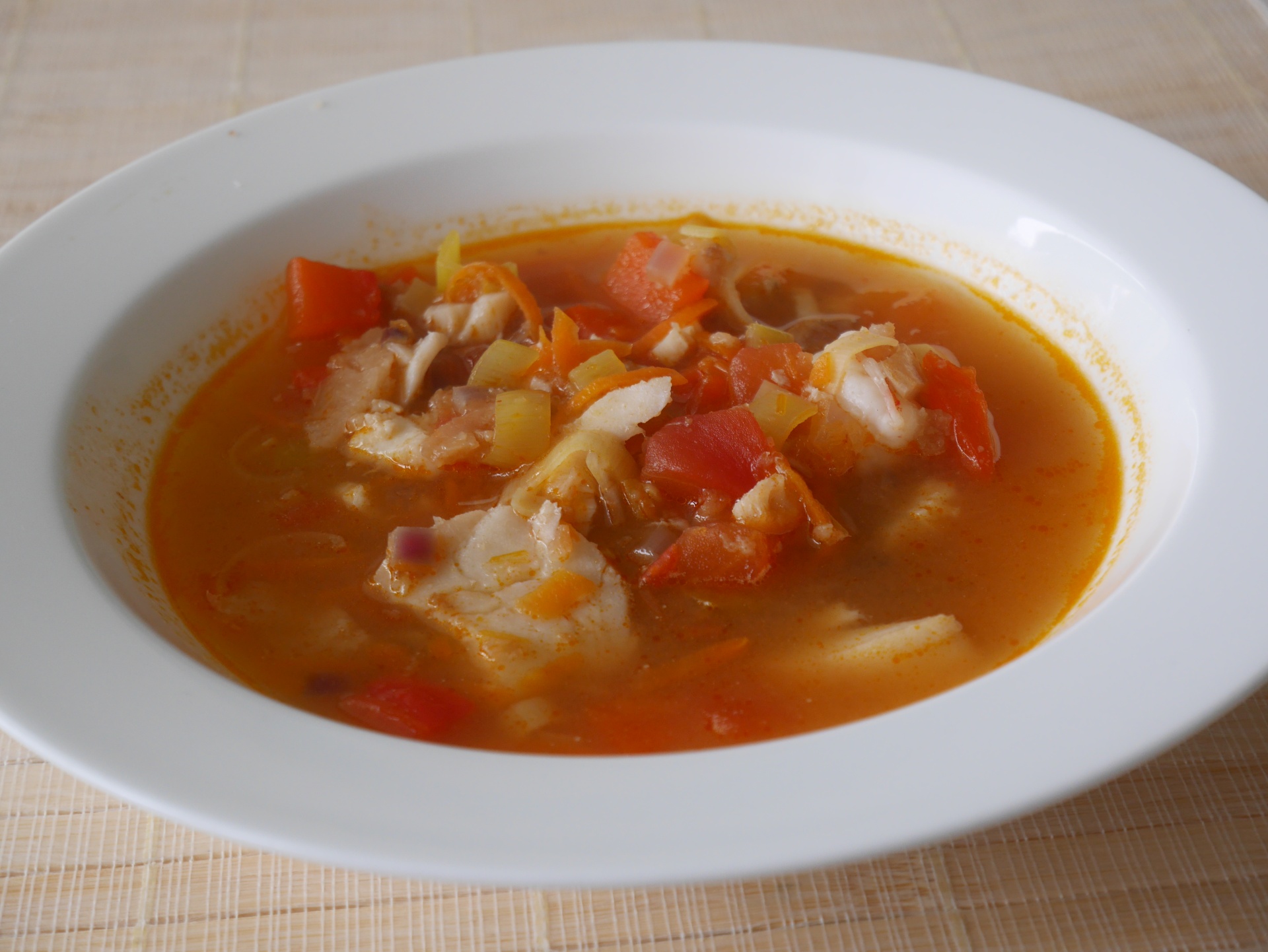 Spanische Fischsuppe