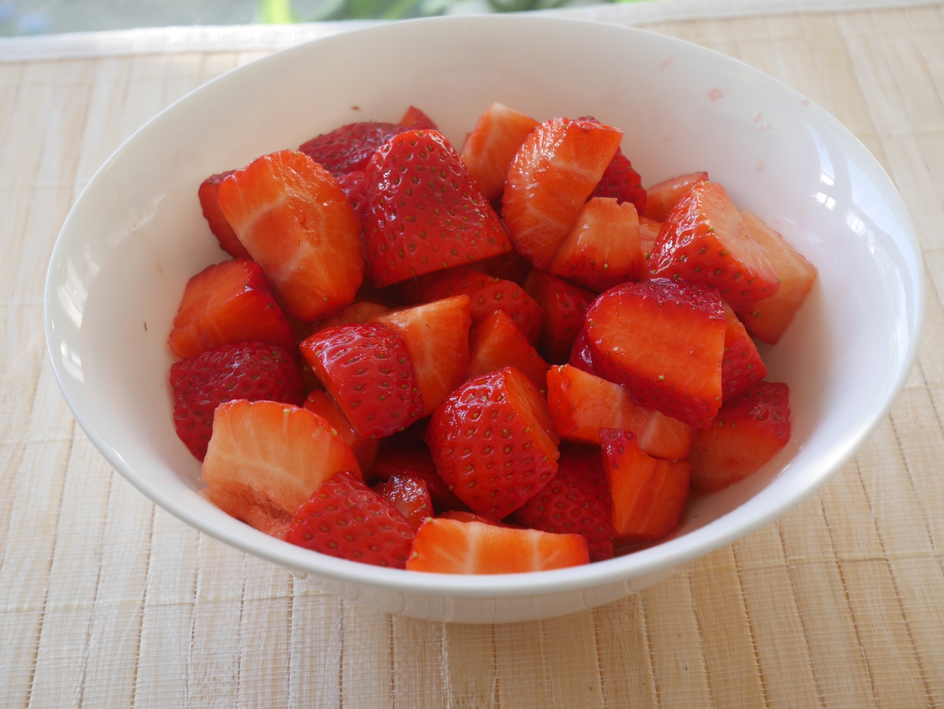 Marinierte Erdbeeren
