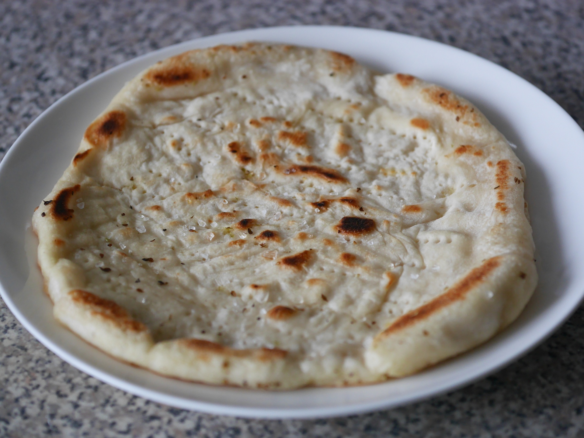 Pizzabrot aus der Pfanne