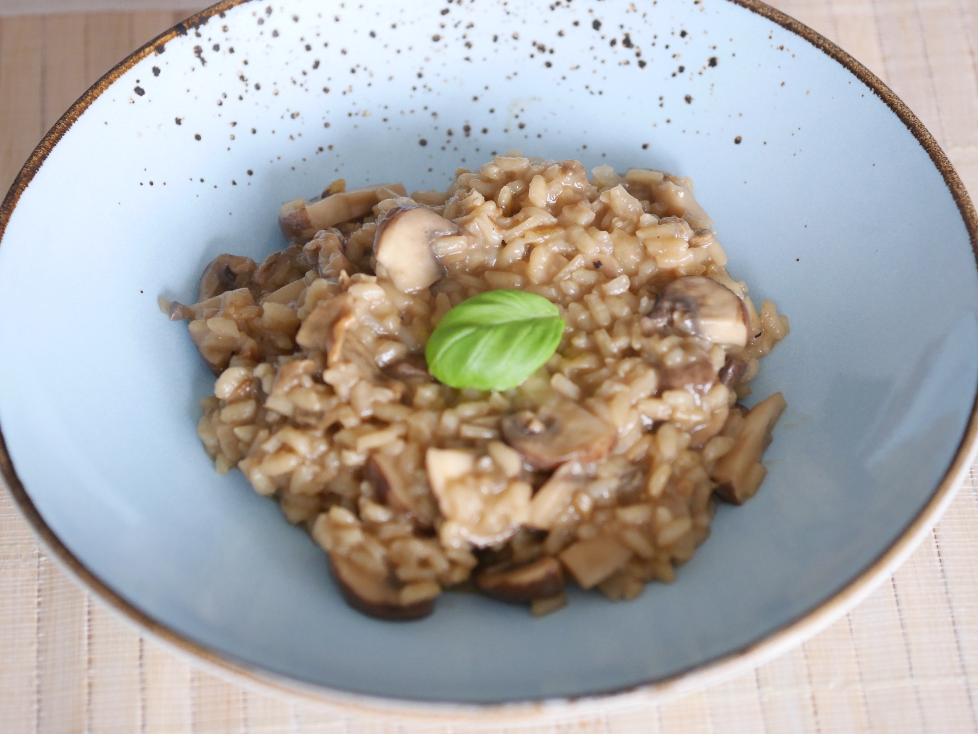 Risotto mit Pilzen