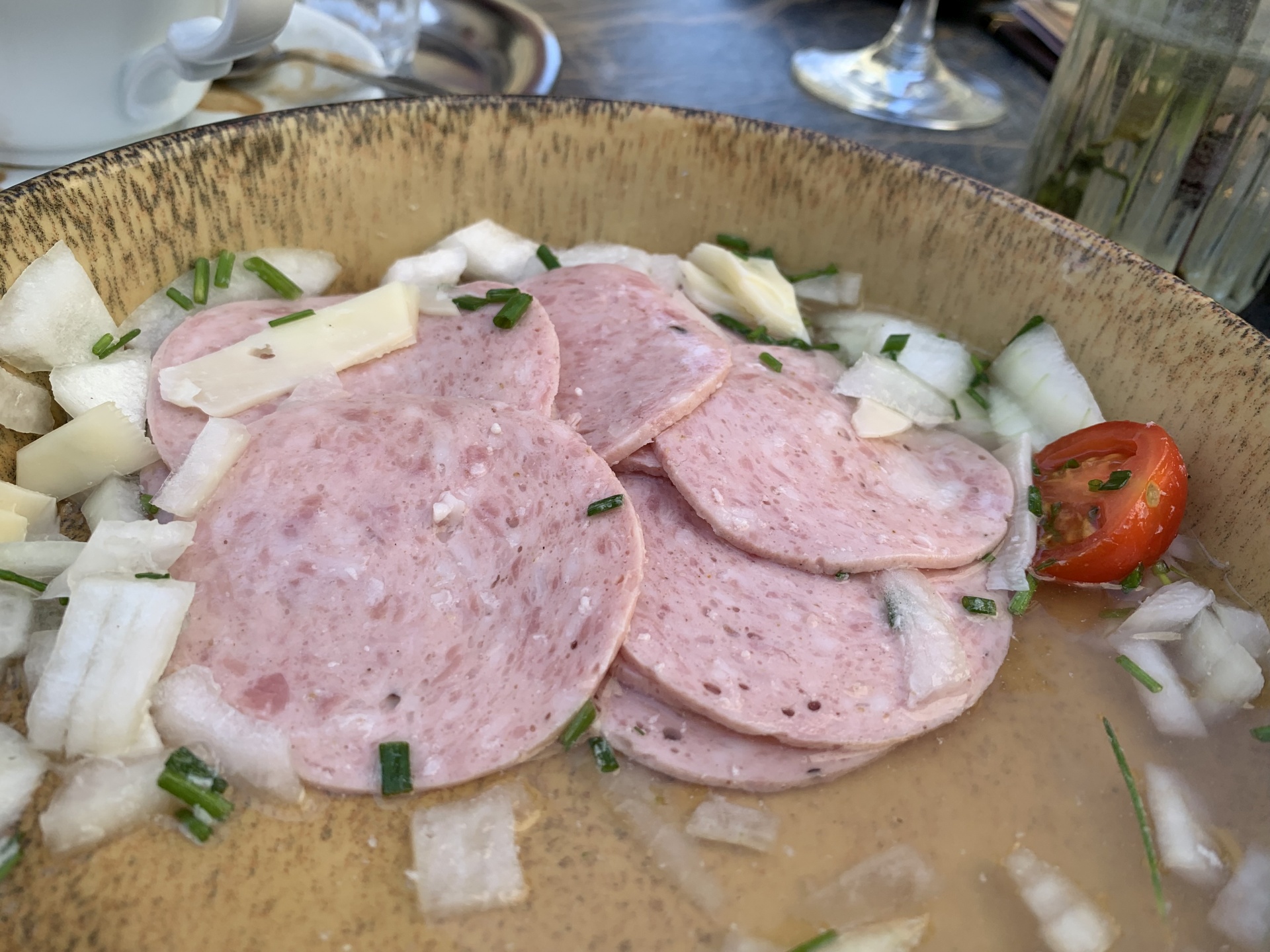 Bayerischer Wurstsalat (ohne l)