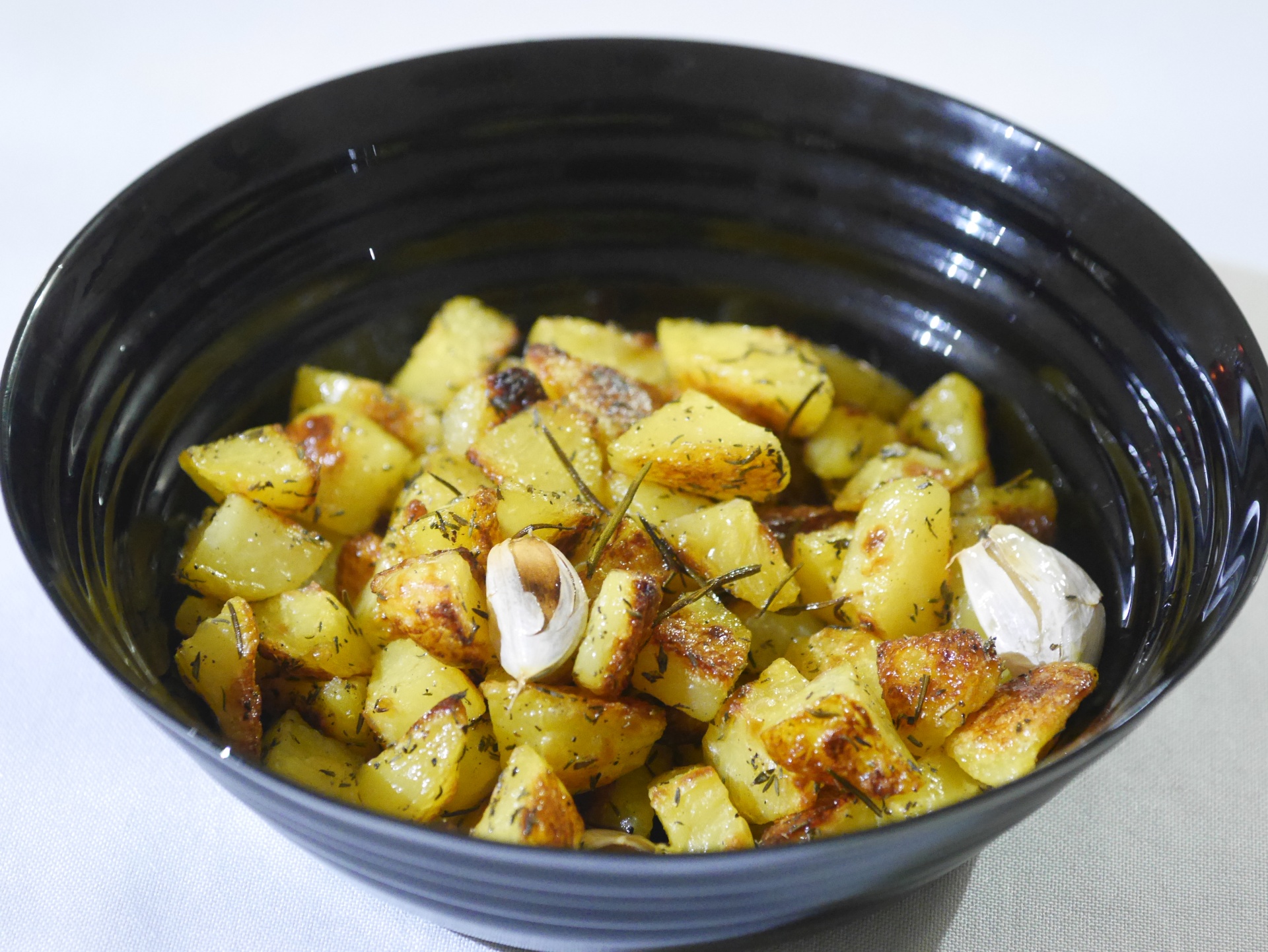 Kartoffelstckchen aus dem Backofen