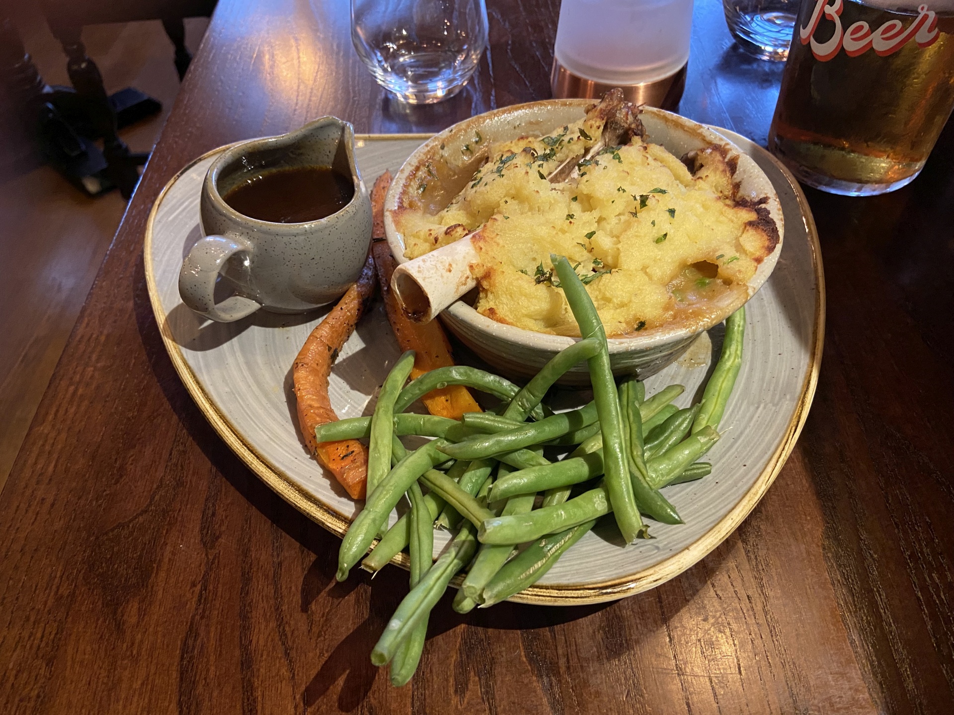 Lamb Shank Shepherd�s Pie