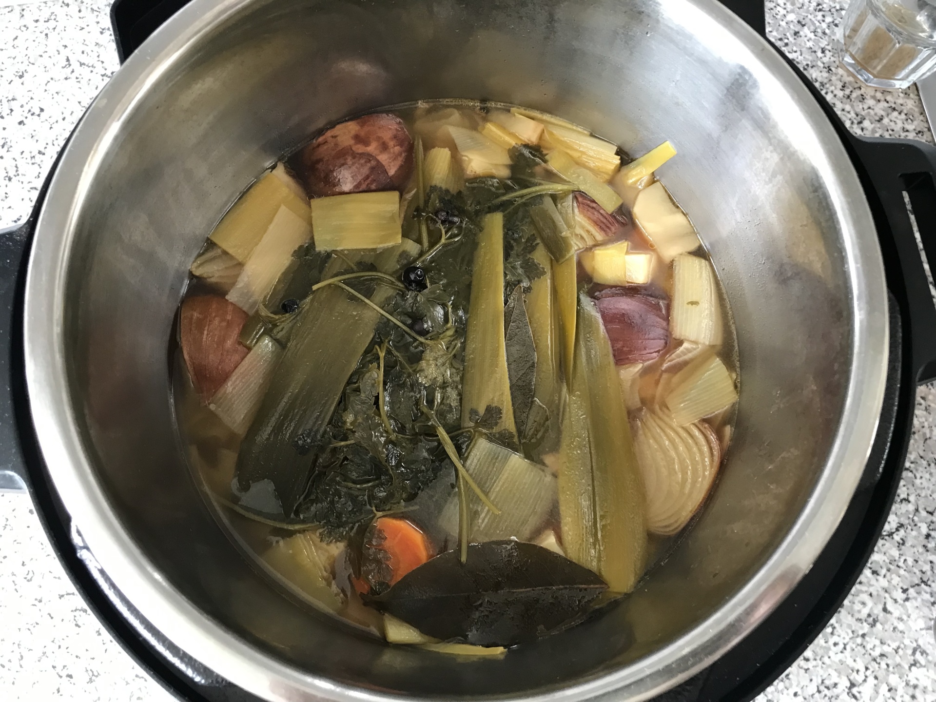 Gemsebrhe im Instant Pot